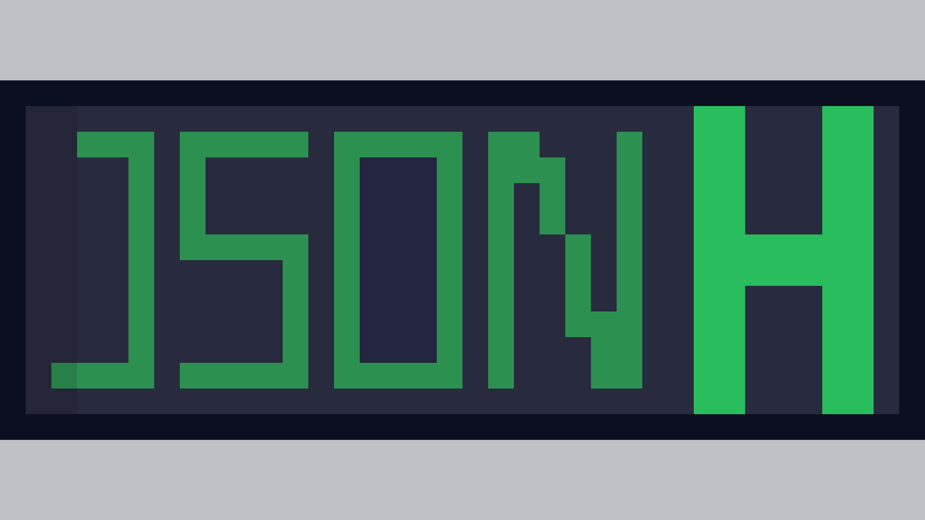 JSONH (Json For Humans)
