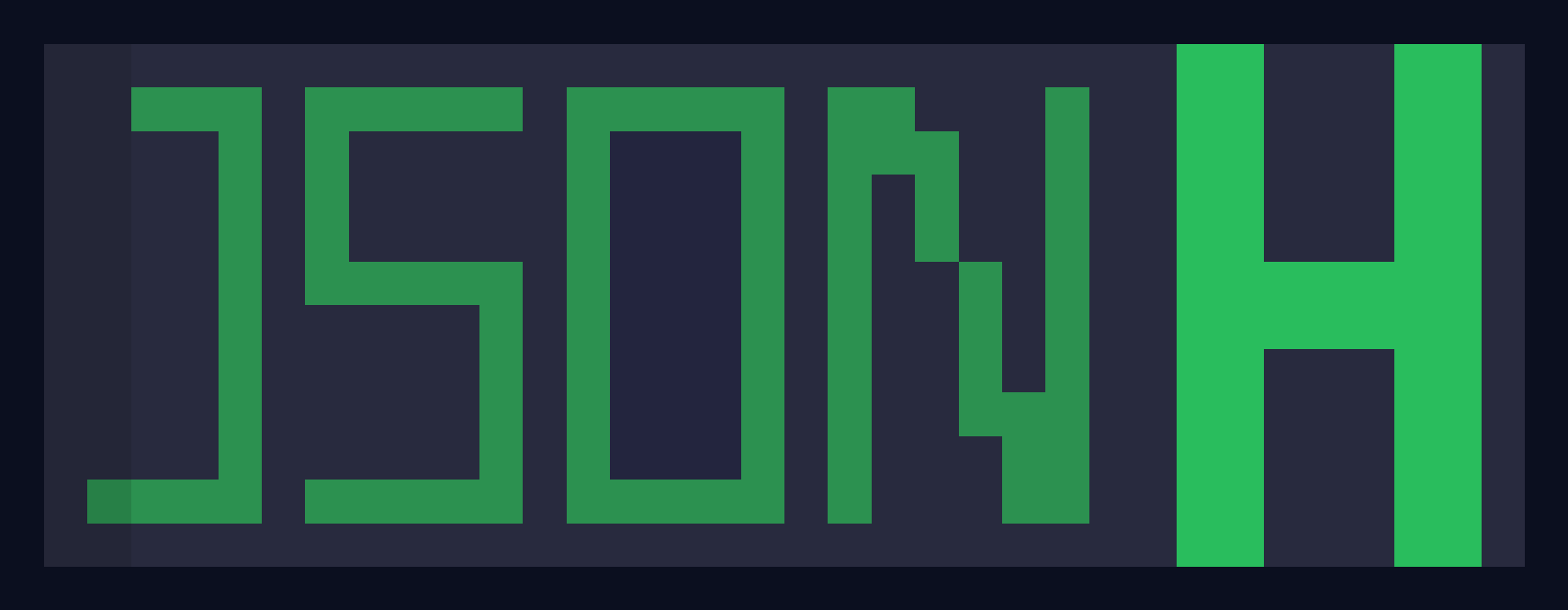 JSONH (Json For Humans)