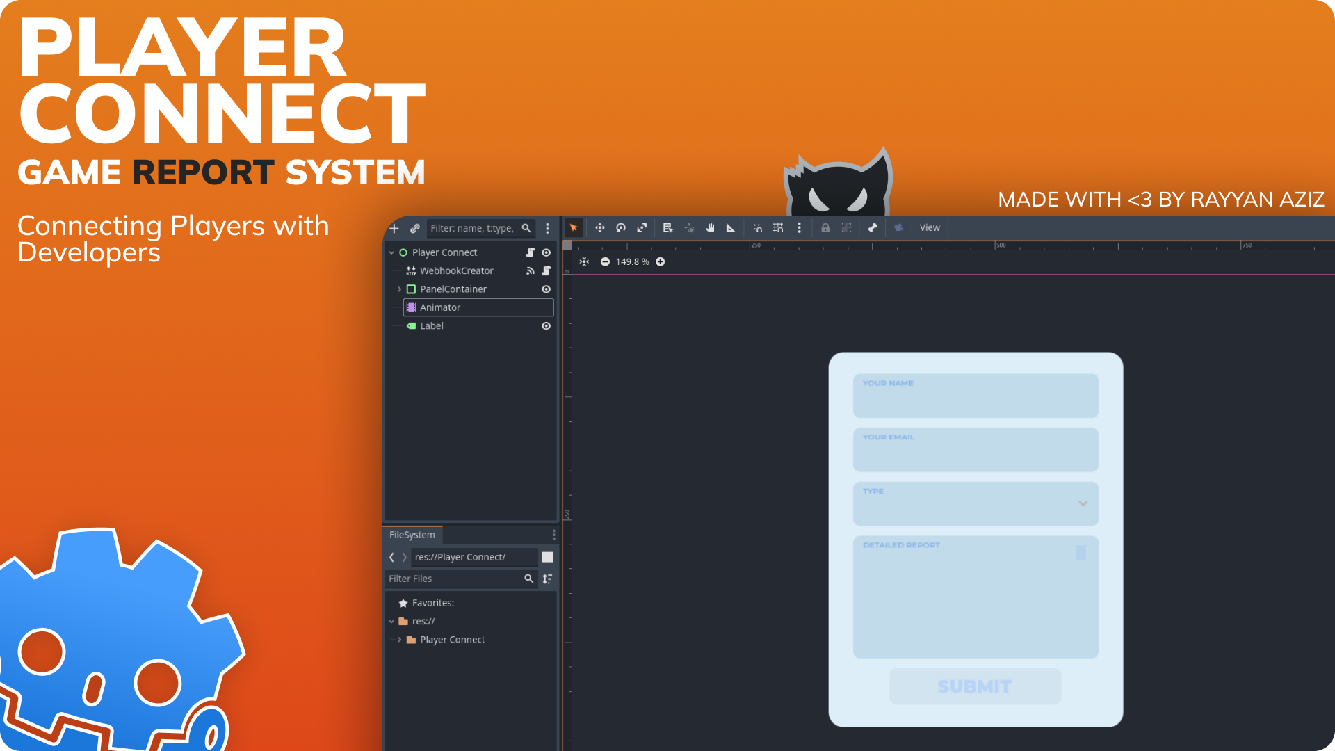 PlayerConnect - Godot to Discord Reporting System