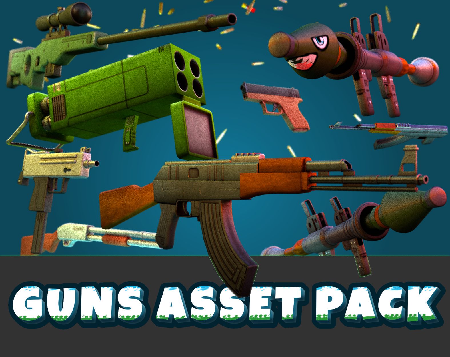Guns Asset pack