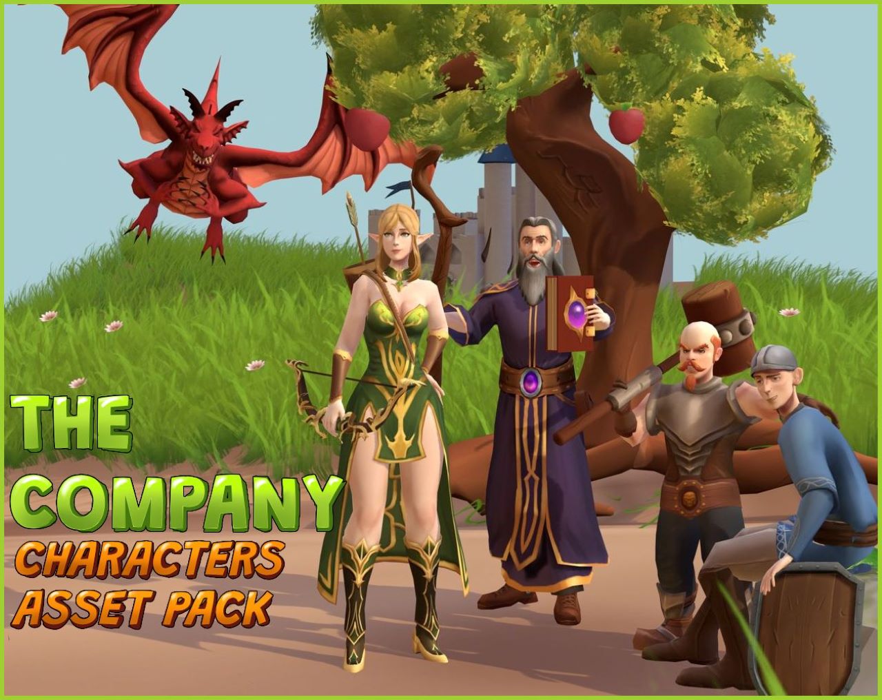 The Company Characters Asset Pack