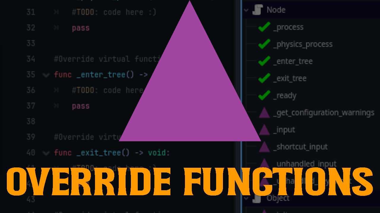 GD Override Functions